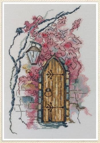 Door cross stitch chart by Artmishka Cross Stitch
